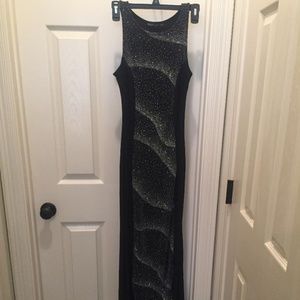 Black formal dress
